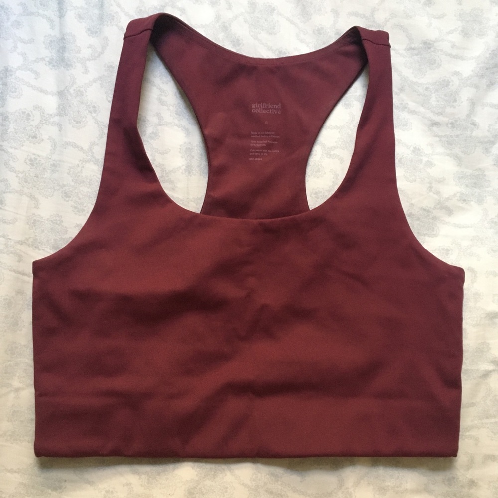 Girlfriend Collective Mulberry Paloma Bra size S